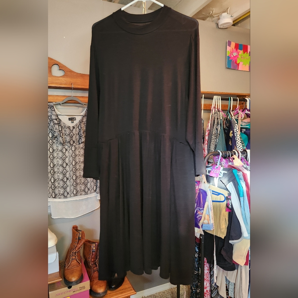 Torrid 3 Black Dress with Pockets
